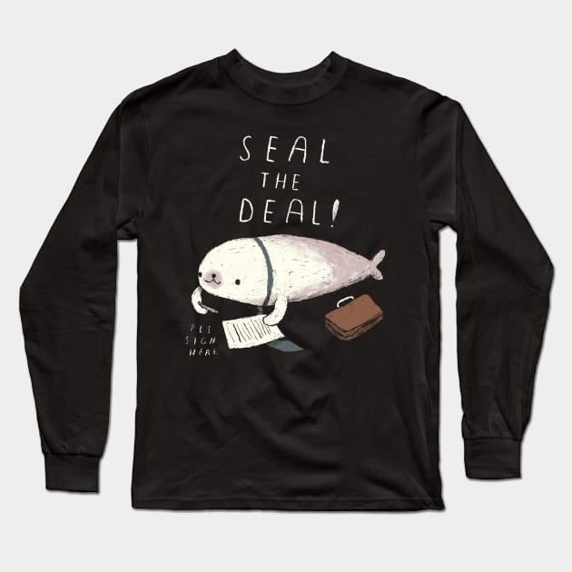 seal the deal Long Sleeve T-Shirt by Louisros